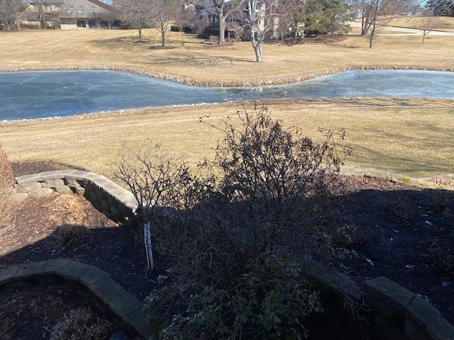 view of water feature