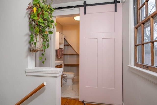 bathroom with toilet