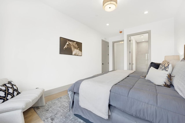 1548 W Ardmore Ave Unit 3F, Chicago, IL 60660 - bedroom with wood finished floors and recessed lighting