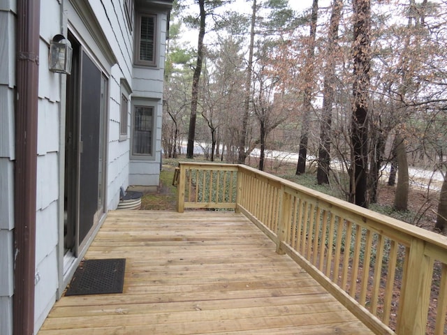 view of deck