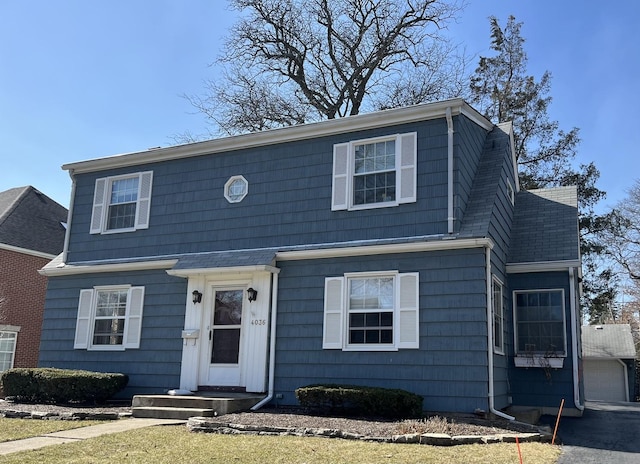 4036 Linden Ave, Western Springs, IL 60558 - view of front of property featuring a shingled roof