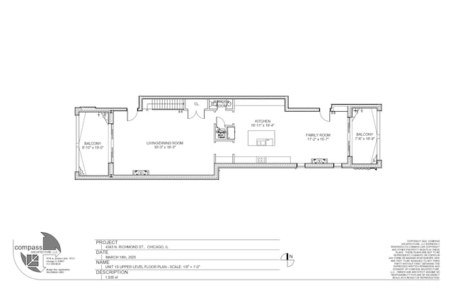 4343 N Richmond Ave Unit 1S, Chicago, IL 60618 - plan