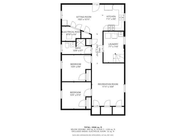 view of layout