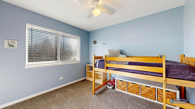 950 Donnelly Pl, Mchenry, IL 60050 - bedroom with carpet flooring and ceiling fan
