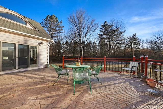 view of patio / terrace with outdoor dining space