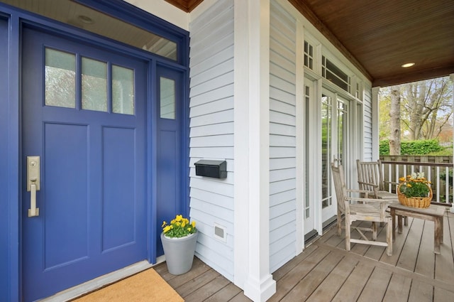 384 Provident Ave, Winnetka, IL 60093 - view of exterior entry with a porch