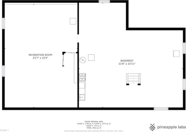 2115 N Woodlawn Park Ave, Mchenry, IL 60051 - floor plan