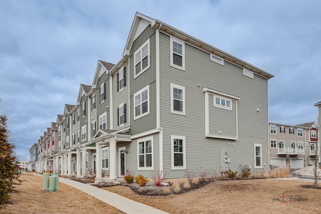 exterior space featuring a residential view