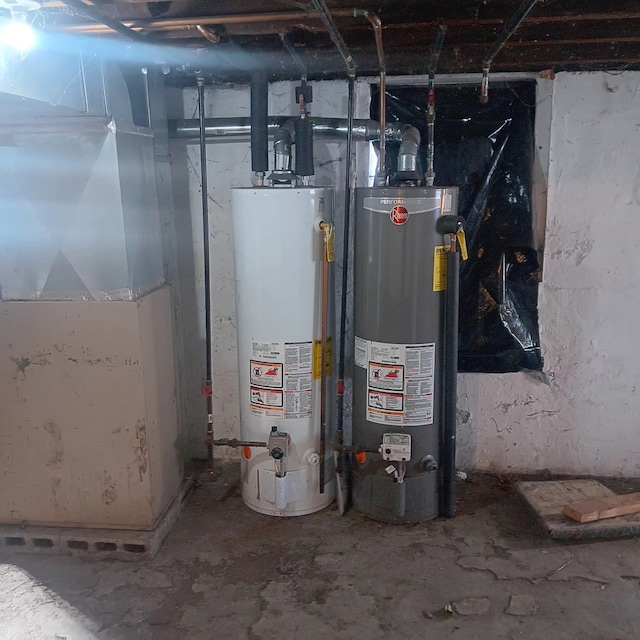 utilities with water heater