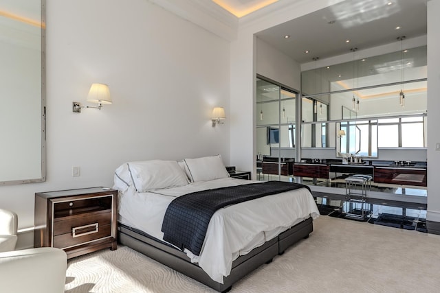 175 E Delaware Pl Unit 9106-07Ph, Chicago, IL 60611 - bedroom with a high ceiling
