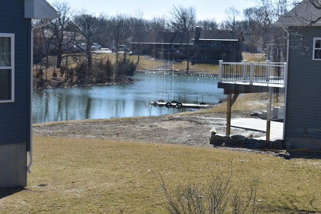 property view of water