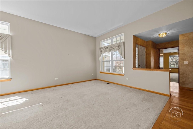 13731 S Tamarack Dr, Plainfield, IL 60544 - interior space featuring wood finished floors and baseboards