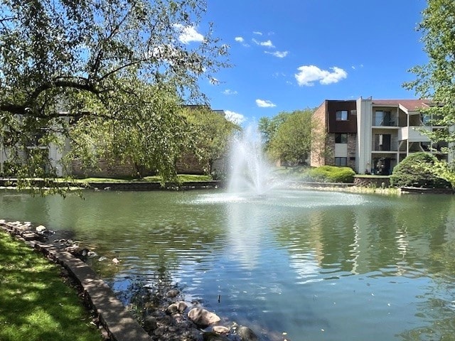 view of water feature