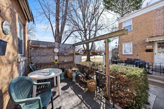 view of patio / terrace