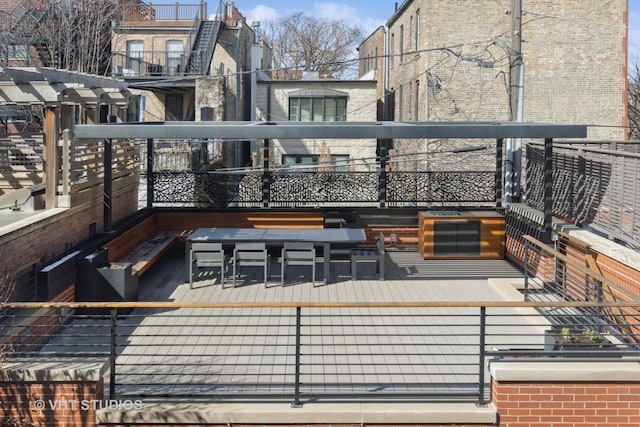 view of deck