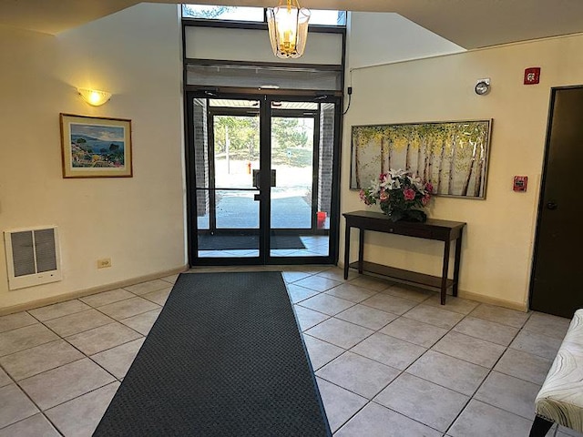 lobby with visible vents