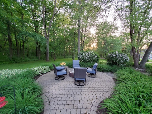 view of patio