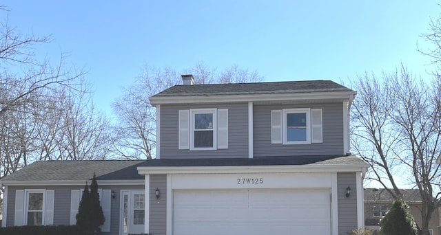 view of front of home featuring an attached garage