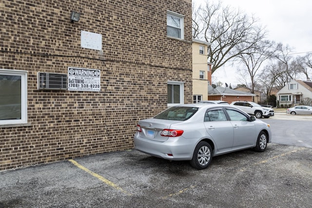 view of uncovered parking lot