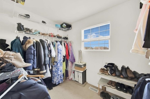 26800 Basswood Cir, Plainfield, IL 60585 - spacious closet featuring visible vents