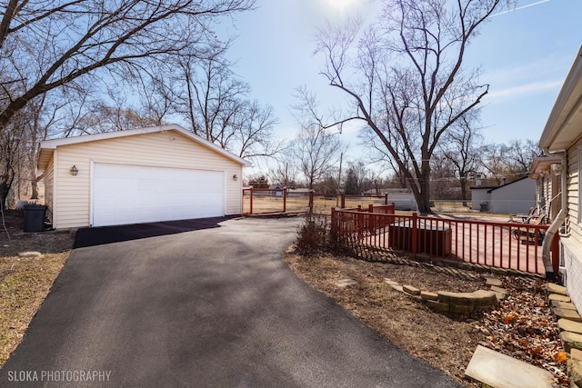 exterior space with fence