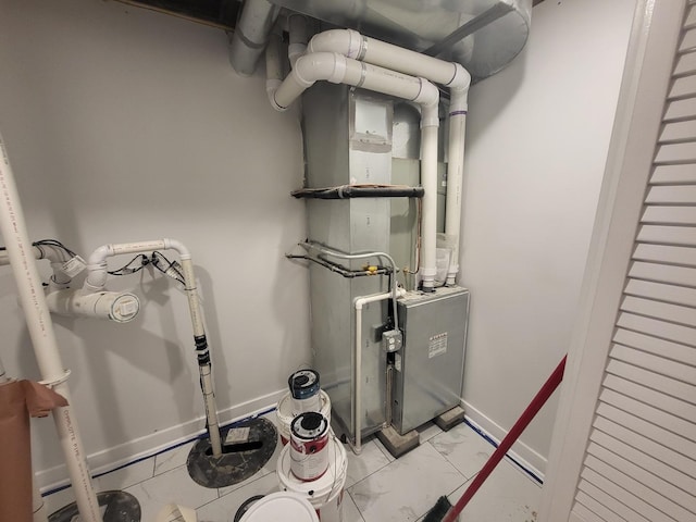 utilities featuring heating unit