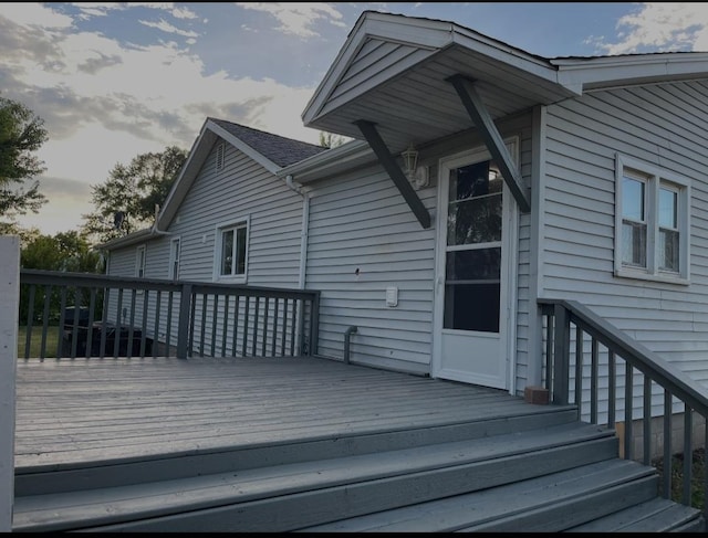 view of deck