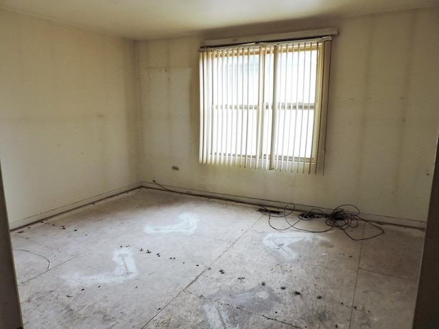 view of unfurnished room