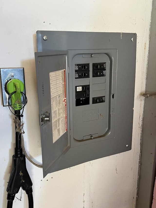 utilities with electric panel