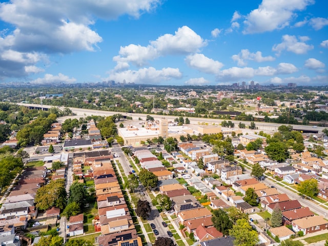 aerial view