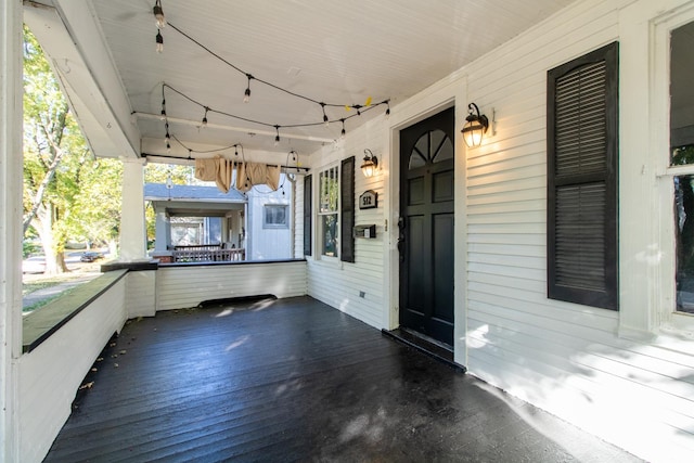 view of patio / terrace featuring a porch