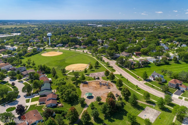 aerial view