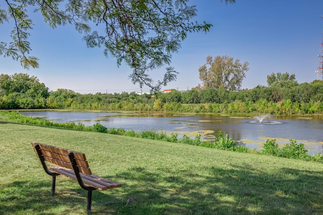 property view of water