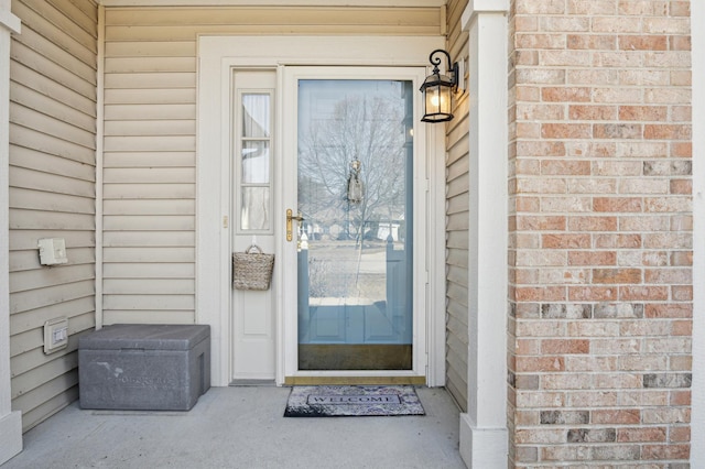 view of property entrance