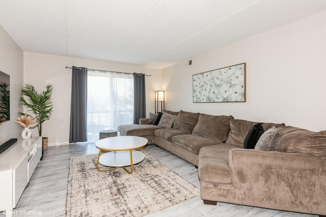 505 Redondo Dr Unit 311, Downers Grove, IL 60516 - living area with visible vents and light wood-type flooring