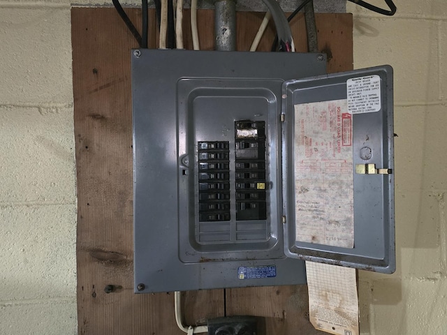 utilities featuring electric panel