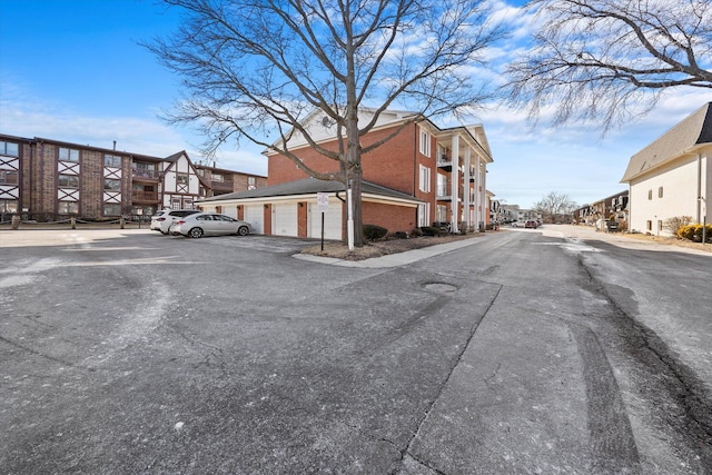 view of street featuring a residential view