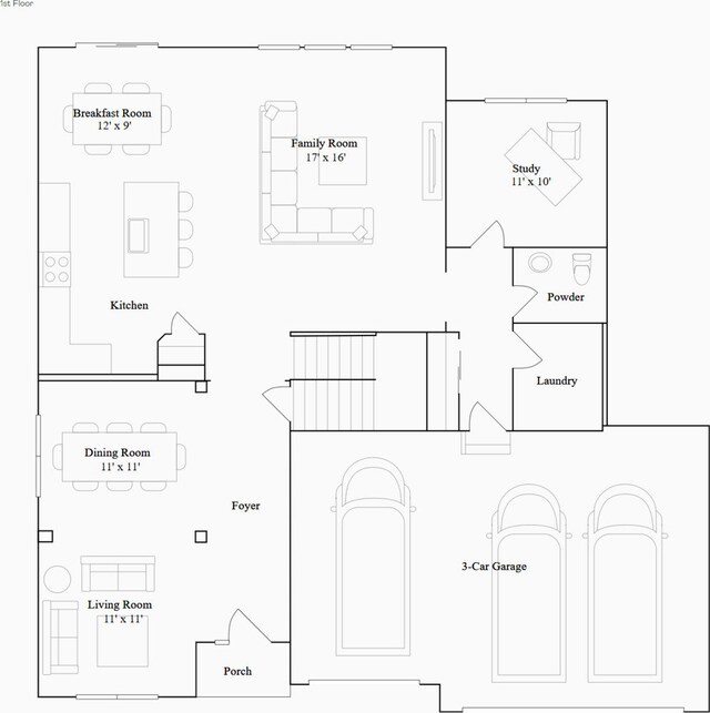 2371 Stone Creek Dr, New Lenox, IL 60451 - view of layout