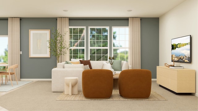 2371 Stone Creek Dr, New Lenox, IL 60451 - sitting room featuring carpet flooring and baseboards