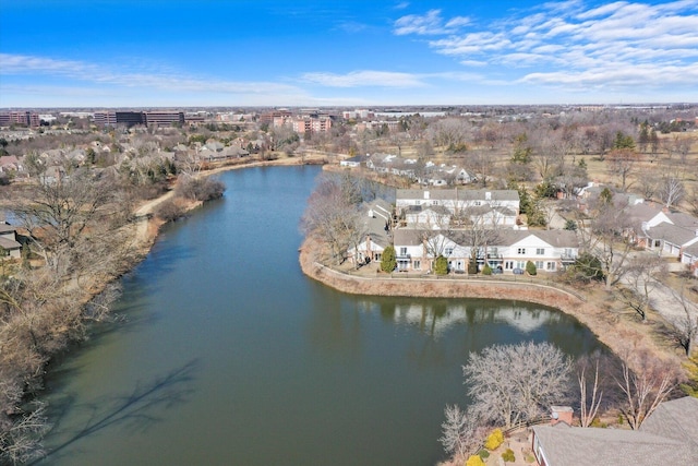 117 Rivershire Ln, Lincolnshire, IL 60069 - birds eye view of property featuring a residential view and a water view