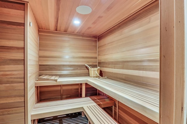 view of sauna / steam room