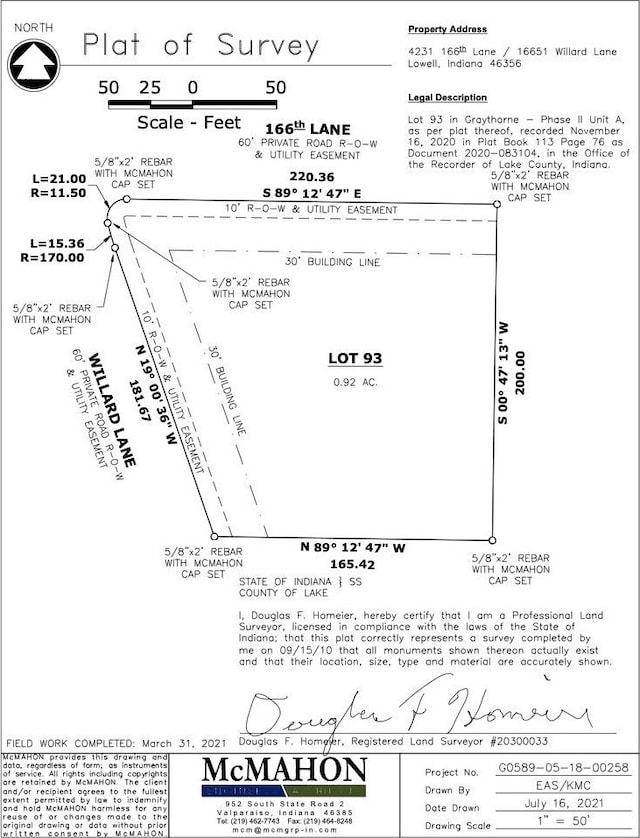 Listing photo 3 for 4231 166th Ln, Lowell IN 46356