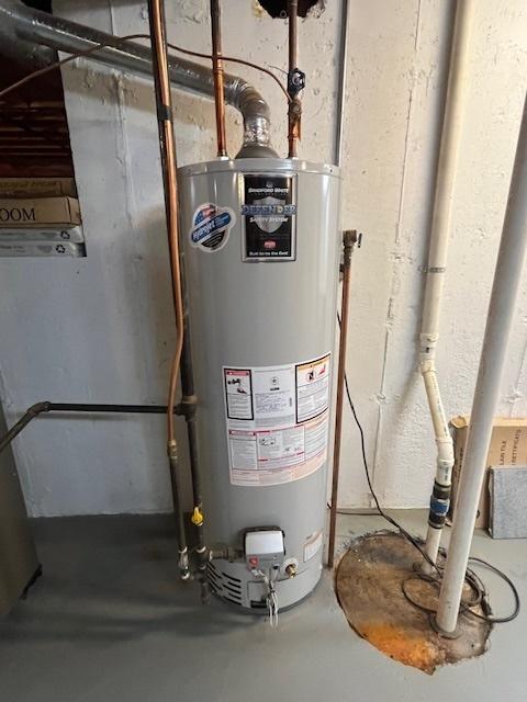 utilities with water heater