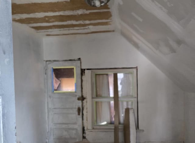 bonus room with lofted ceiling