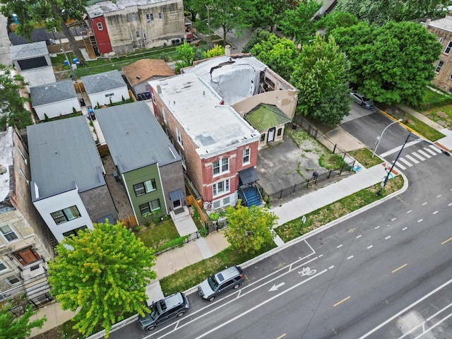 drone / aerial view featuring a residential view