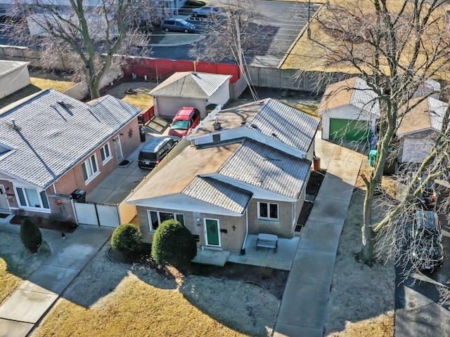 drone / aerial view