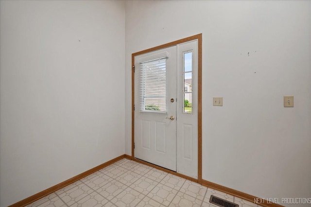 109 Oxford Ct Unit 0, Oswego, IL 60543 - entryway with baseboards and light flooring