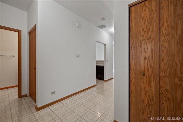 109 Oxford Ct Unit 0, Oswego, IL 60543 - corridor with baseboards and light floors