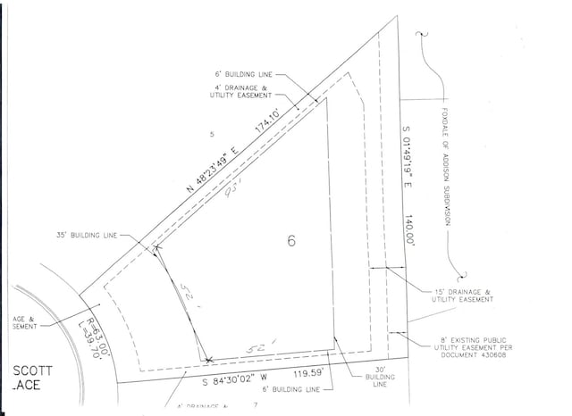 1660 W Prescott Pl, Addison IL, 60101 land for sale