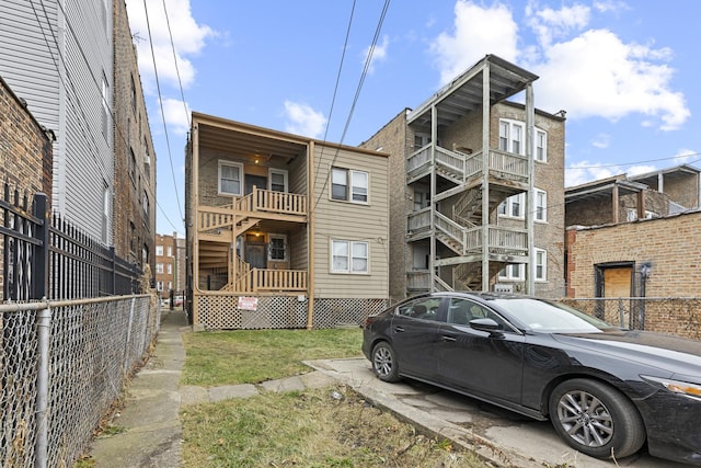 8025 S Evans Ave, Chicago, IL 60619 - view of property with fence